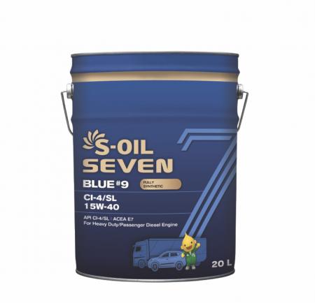S-oil 7 BLUE #9 CI-4 15W-40