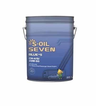 S-oil 7 BLUE #5 CH-4/SJ 20W-50